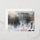 Postkarte Coaticook, Qc (Vorderseite/Rückseite)