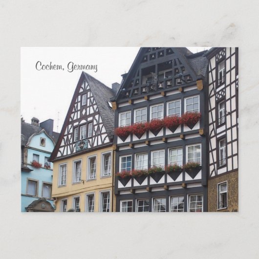 Postkarte, Cochem, Mosel - Mosella - Deutschland - Postkarte (Vorderseite)