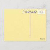 Postkarte - COLORADO (Rückseite)
