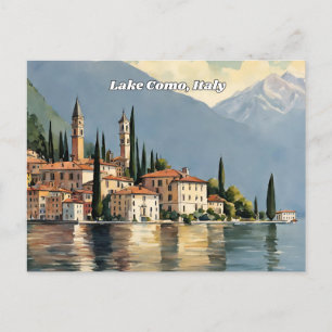 Postkarte Comer See Italien