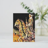 Postkarte: "Commander on Horseback" Postkarte (Stehend Vorderseite)