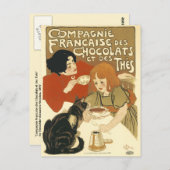 Postkarte: Compagnie Francaise DES Chocolats Postkarte (Vorne/Hinten)