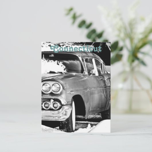 Postkarte Connecticut (Stehend Vorderseite)