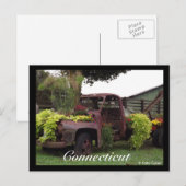 Postkarte Connecticut (Vorne/Hinten)