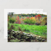 Postkarte Connecticut (Vorne/Hinten)
