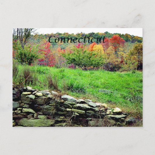Postkarte Connecticut (Vorderseite)