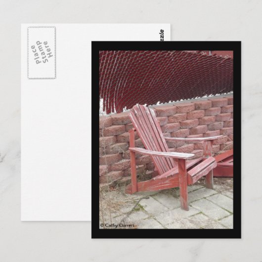 Postkarte Connecticut (Vorne/Hinten)