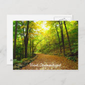 Postkarte Connecticut 2 (Vorne/Hinten)