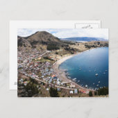 Postkarte Copacabana, Bolivien (Vorne/Hinten)