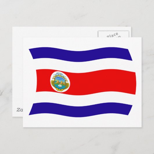 Postkarte Costa Rica (Vorne/Hinten)