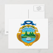 Postkarte Costa Rica (Vorne/Hinten)