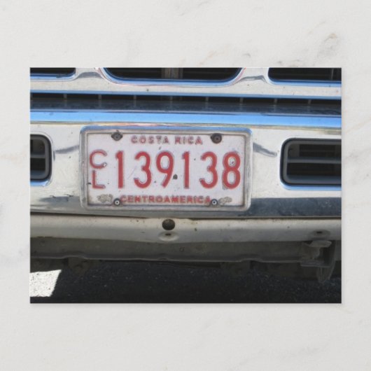Postkarte Costa Rica (Vorderseite)