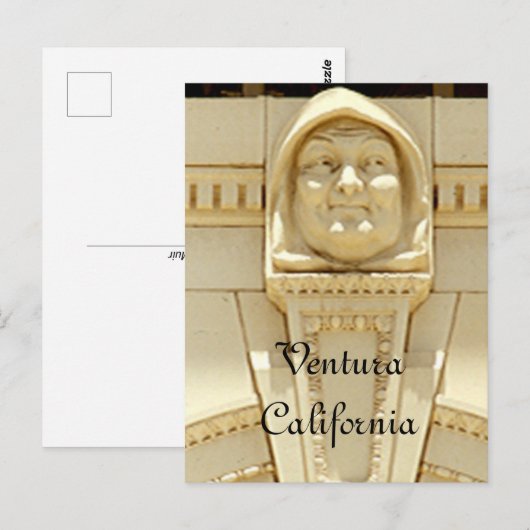 Postkarte - Courthouse Lächeln Mönch (Vorne/Hinten)