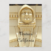 Postkarte - Courthouse Lächeln Mönch (Vorderseite)