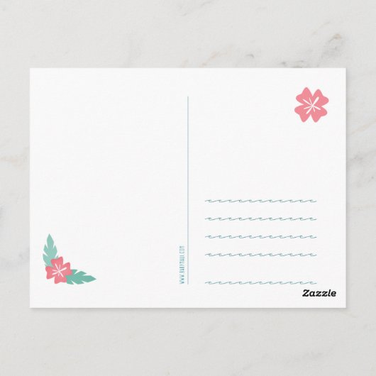 Postkarte "Crab Maui" (Rückseite)