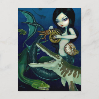 Postkarte "Cretaceous Mermaid"