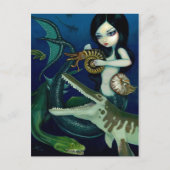 Postkarte "Cretaceous Mermaid" (Vorderseite)