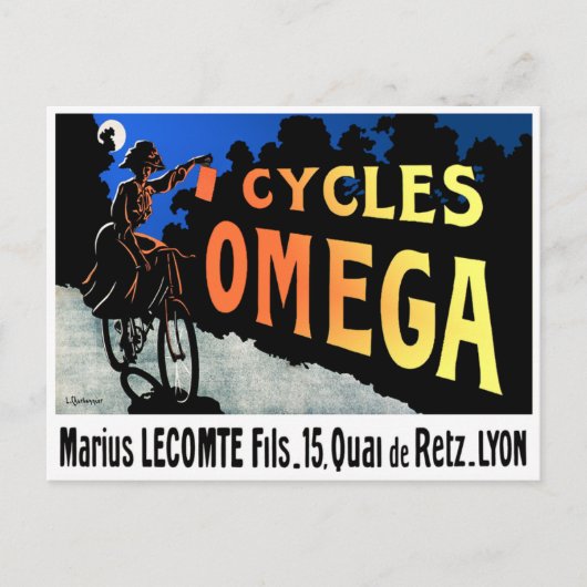 Postkarte: Cycles Omega Postkarte (Vorderseite)