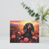 Postkarte Daisy's Radiance: (Stehend Vorderseite)