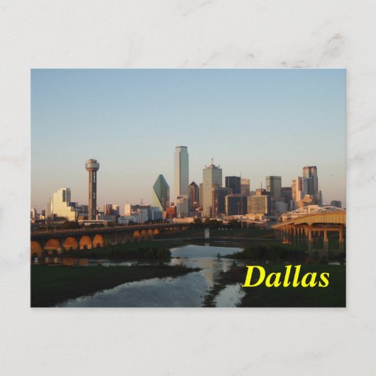 Postkarte Dallas (Vorderseite)