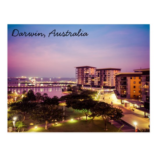 Postkarte Darwin Australien Zazzle De