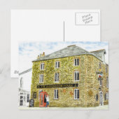 Postkarte "Das alte Zollhaus" (Vorne/Hinten)