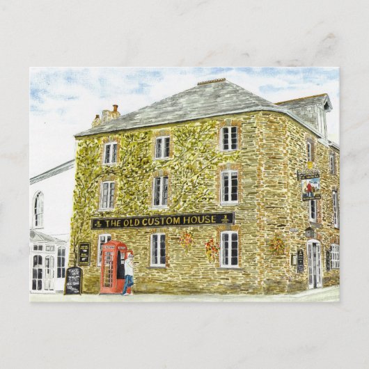 Postkarte "Das alte Zollhaus" (Vorderseite)