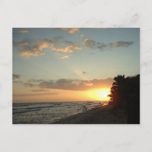 Postkarte: Das Ende des Tages in Hawaii Postkarte