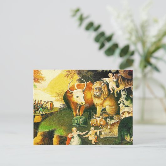 Postkarte: Das friedliche Königreich Postkarte (Stehend Vorderseite)