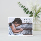 Postkarte - Das Fürstgebet (Stehend Vorderseite)