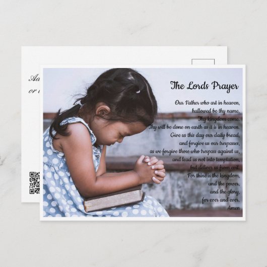 Postkarte - Das Fürstgebet (Vorne/Hinten)