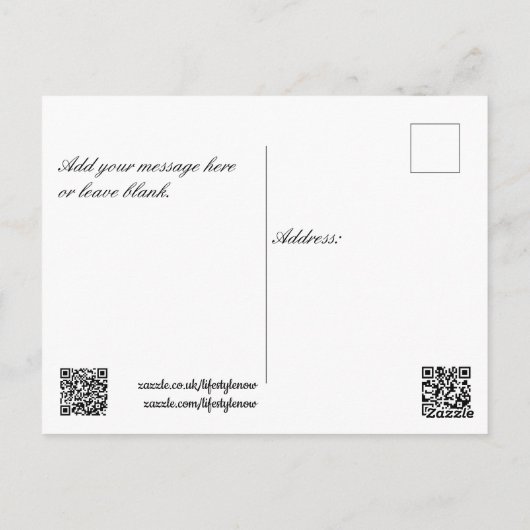 Postkarte - Das Fürstgebet (Rückseite)