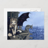 Postkarte "Das Geheimnis der Notre-Dame" (Vorne/Hinten)