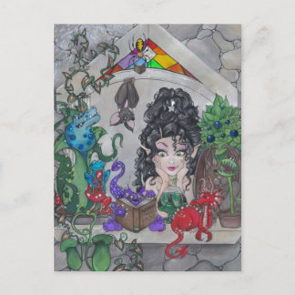 Postkarte "Das gotische Fenster"