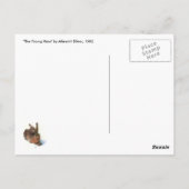 Postkarte: Das Kaninchen Postkarte (Rückseite)