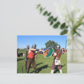 Postkarte - das letzte Gefecht (Stehend Vorderseite)