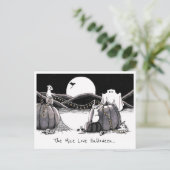 Postkarte: Das Mäuse-Liebe Halloween Postkarte (Stehend Vorderseite)