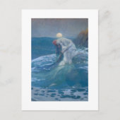 POSTKARTE : DAS MERMAID : HOWARD PYLE : 1910 (Vorderseite)
