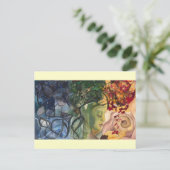 Postkarte: "Deer Woman" Postkarte (Stehend Vorderseite)