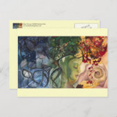 Postkarte: "Deer Woman" Postkarte (Vorne/Hinten)