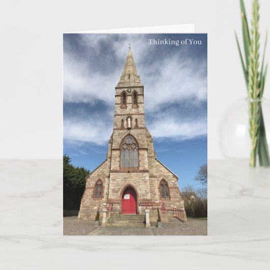 Postkarte Denken Sie an Sie (Vorderseite)