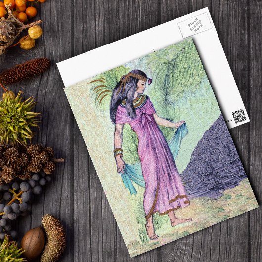 Postkarte der ägyptischen Prinzessin