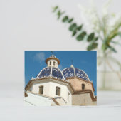 Postkarte der Altea Church (Stehend Vorderseite)