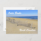 Postkarte der Außenbanken (Vorne/Hinten)