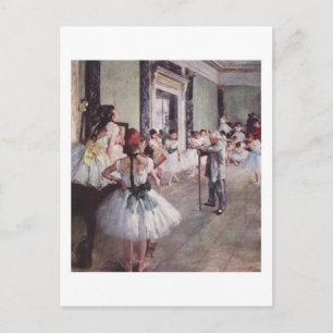 Postkarte der Ballet-Klasse