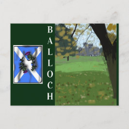 Postkarte der Balloch-Burg