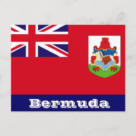 Postkarte der Bermuda (Vorderseite)