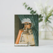Postkarte: Der Bibliothekar Postkarte (Stehend Vorderseite)