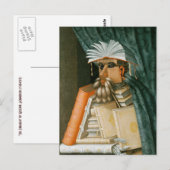 Postkarte: Der Bibliothekar Postkarte (Vorne/Hinten)