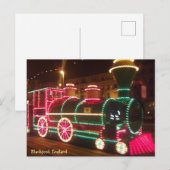 Postkarte der Blackpool Tram (Vorne/Hinten)